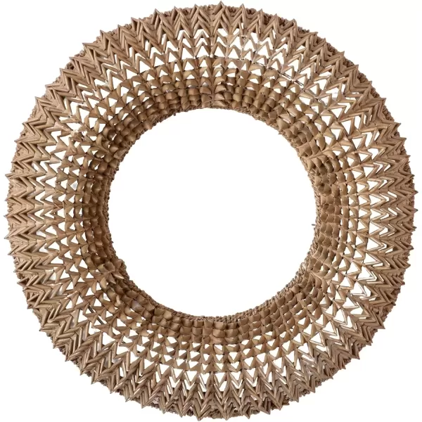 imageCreative CoOp HandWoven Buri Palm Natural Wreath