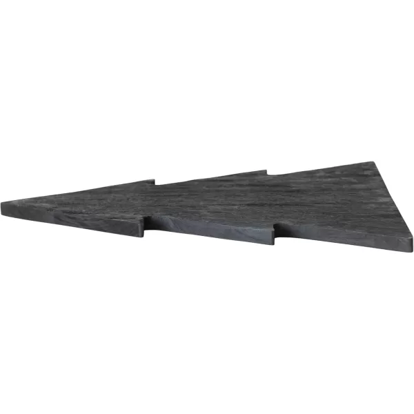 imageCreative CoOp Mango Wood Tree Shaped Cheese and Cutting Board Black