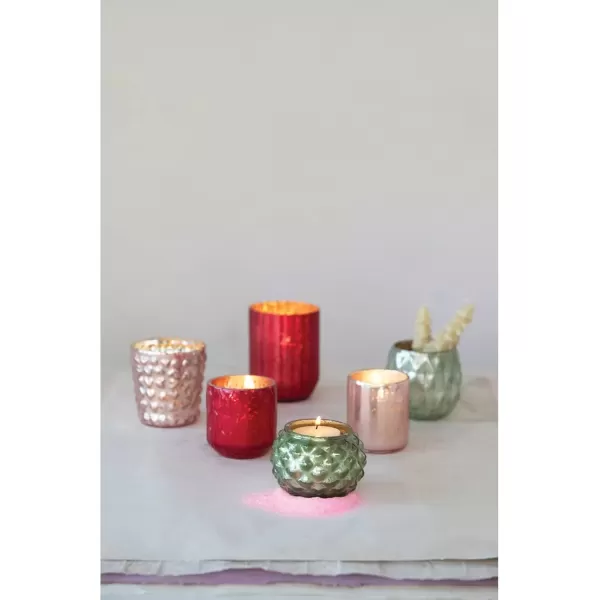 imageCreative CoOp Mercury Glass Votive Holders Set of 6
