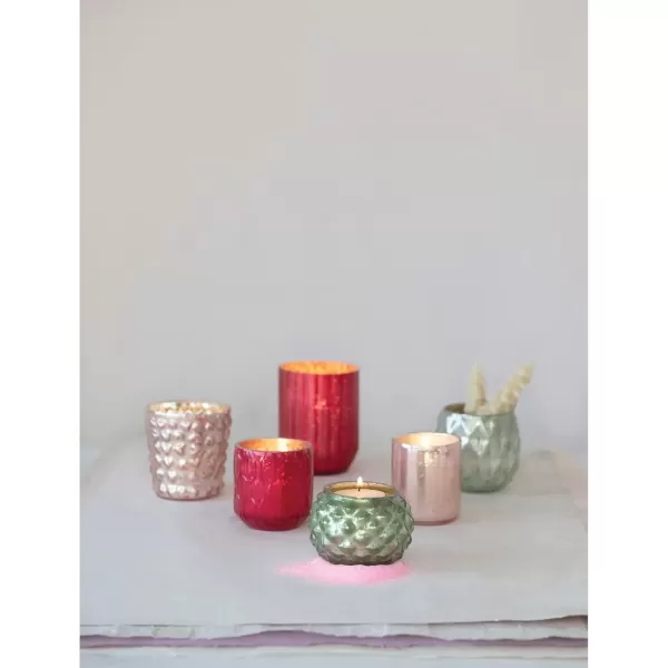 imageCreative CoOp Mercury Glass Votive Holders Set of 6