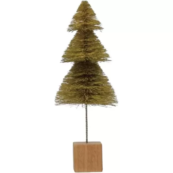 imageCreative CoOp Sisal Bottle Brush Tree with Wood Base Green