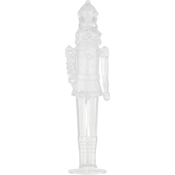 imageCreative CoOp Acrylic Nutcracker Decor Clear