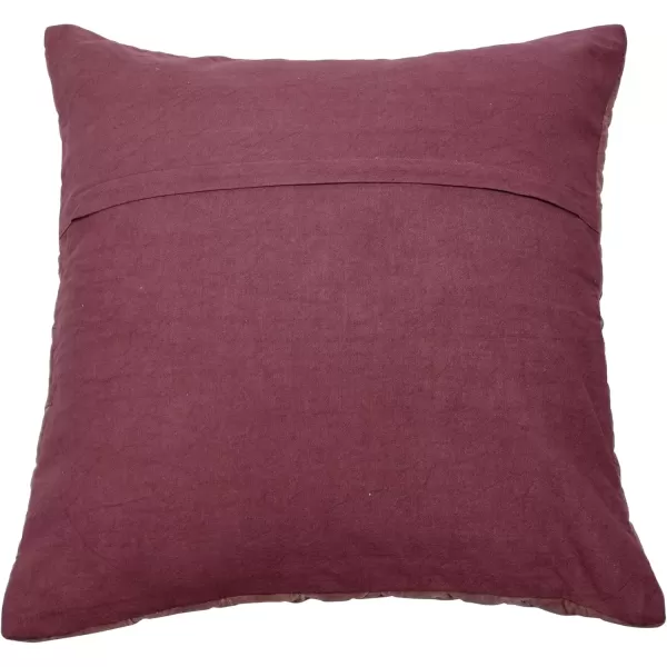 imageCreative CoOp 20quot Square Quilted Velvet Pillow Decorative Pillow 20quot x 20quot BlueRose