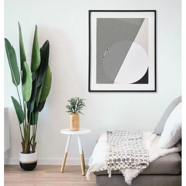 imageCreative CoOp Abstract Deco Print with Wood Frame