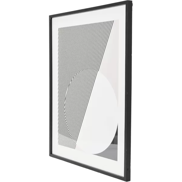 imageCreative CoOp Abstract Deco Print with Wood Frame
