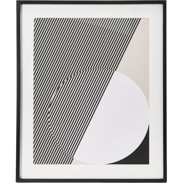 imageCreative CoOp Abstract Deco Print with Wood Frame