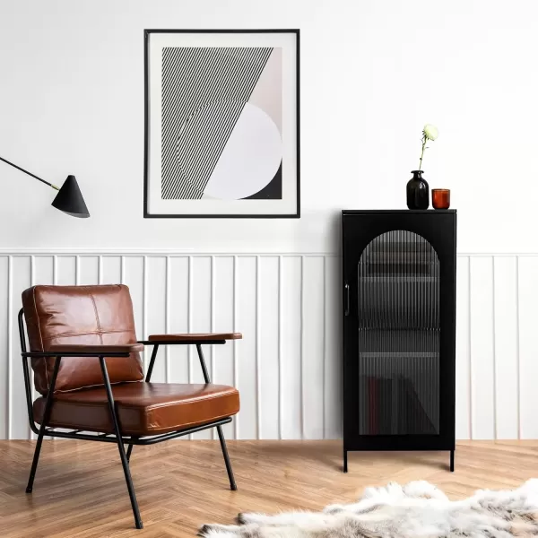 imageCreative CoOp Abstract Deco Print with Wood Frame
