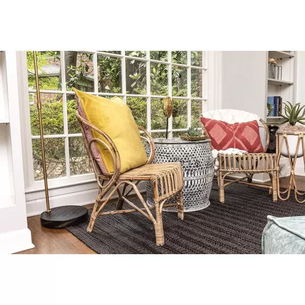 imageCreative CoOp Cane Wood Arm Chair Beige