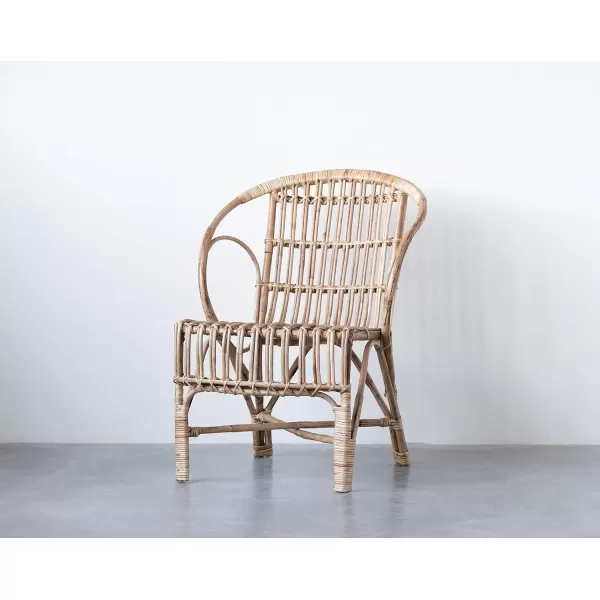 imageCreative CoOp Cane Wood Arm Chair Beige