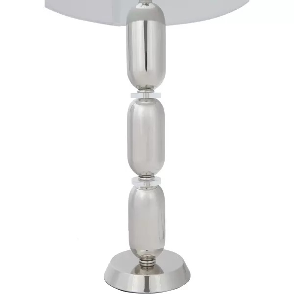 imageCreative CoOp Metal Glass Middle Table Lamp Silver