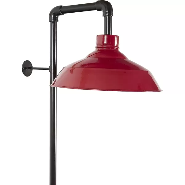 imageCreative CoOp Metal Wall Sconce with Round Shade 33quotH BronzeRed