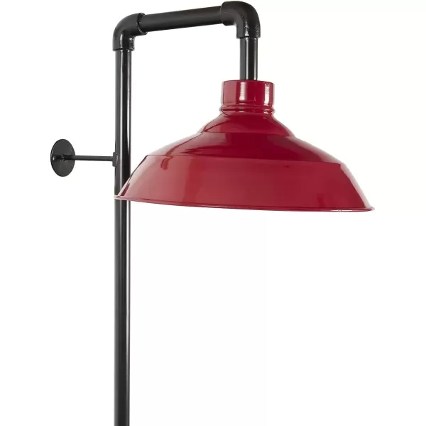 imageCreative CoOp Metal Wall Sconce with Round Shade 33quotH BronzeRed