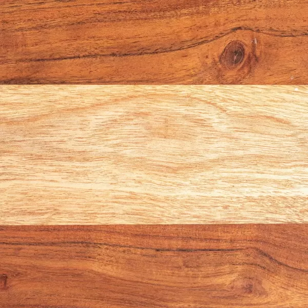 imageCreative CoOp Acacia Wood Serving Board on Gold Stand
