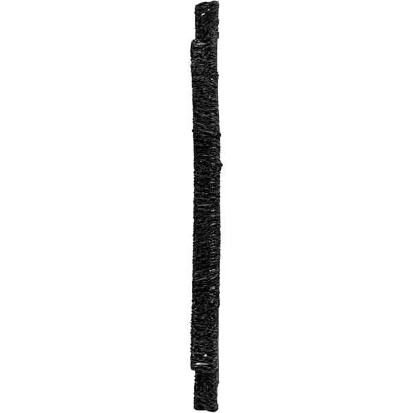 imageCreative CoOp Decorative Cattail Wall Mirror NaturalBlack