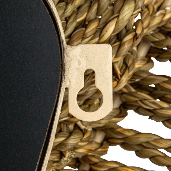 imageCreative CoOp Decorative Cattail Wall Mirror NaturalNatural