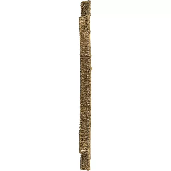 imageCreative CoOp Decorative Cattail Wall Mirror NaturalNatural