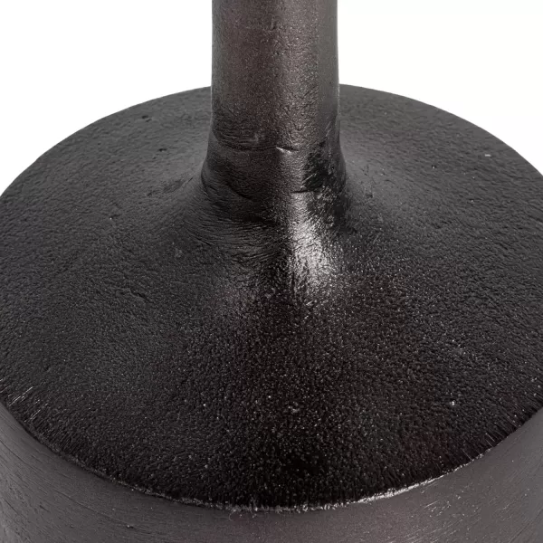 imageCreative CoOp Luxe Aluminum and Marble Martini Table BlackBlack