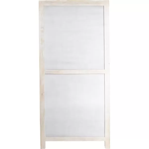 imageCreative CoOp Mango Wood and Cane 4Door Sideboard Cabinet BlackNatural