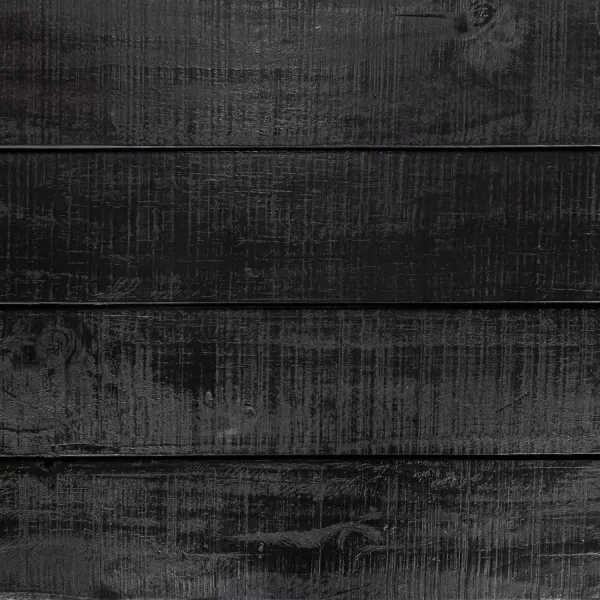 imageCreative CoOp Reclaimed Pine Wood Rectangular Dining Table BlackBlack