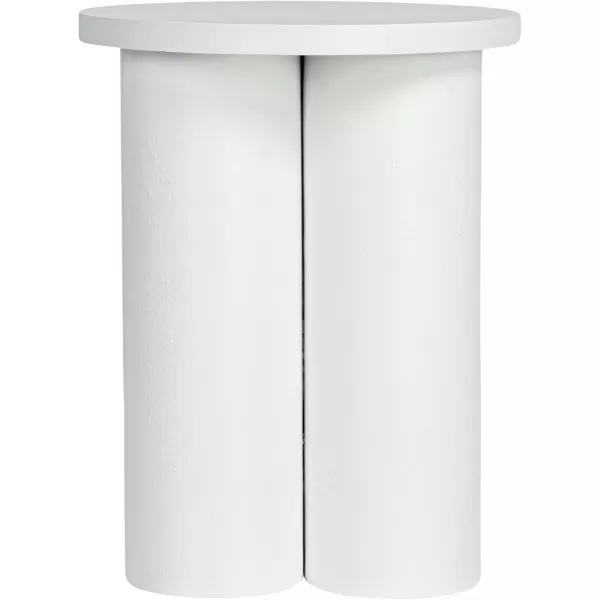 imageCreative CoOp Round 3Column End Table White