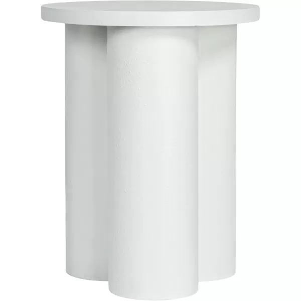 imageCreative CoOp Round 3Column End Table White