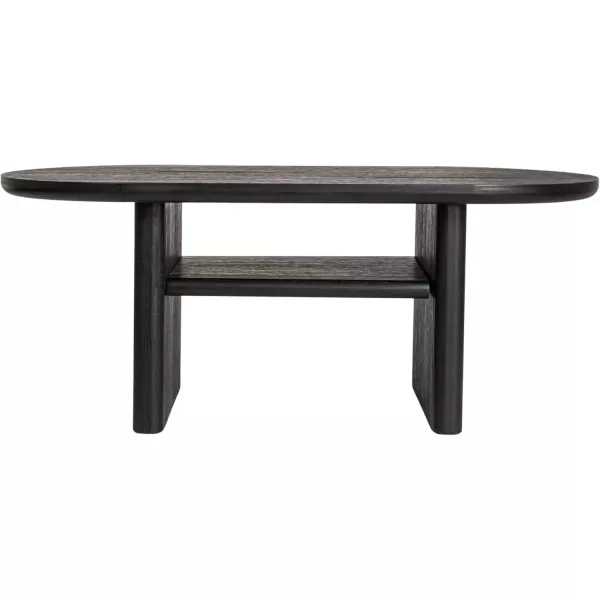 imageCreative CoOp Sturdy Firwood Coffee Table Black