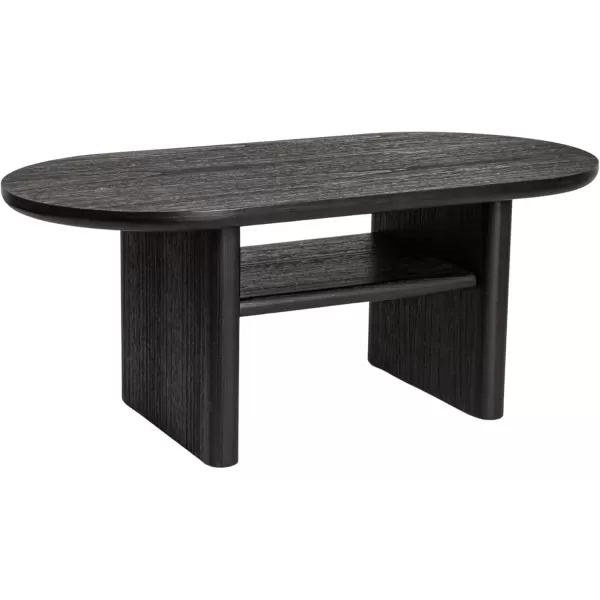 imageCreative CoOp Sturdy Firwood Coffee Table Black