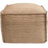 imageCreative CoOp 16quot H Handwoven Jute Pouf Tan