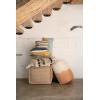imageCreative CoOp 16quot H Handwoven Jute Pouf Tan