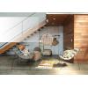 imageCreative CoOp 16quot H Handwoven Jute Pouf Tan