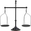 imageCreative CoOp Black Decorative Antique Iron Balance Scale with BirdBronze
