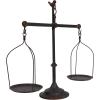 imageCreative CoOp Black Decorative Antique Iron Balance Scale with BirdBronze