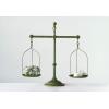 imageCreative CoOp Black Decorative Antique Iron Balance Scale with BirdGreen