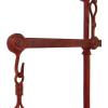 imageCreative CoOp Black Decorative Antique Iron Balance Scale with BirdRed