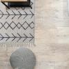 imageCreative CoOp Cotton Tufted Bath Mat with Abstract Design and Fringe36L x 24W x 0H