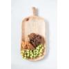 imageCreative CoOp HandCarved Mango Wood Handle Tray 20quotL x 12quotW x 2quotH Natural