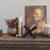 imageCreative CoOp HandCarved Mango Wood Jack Espresso Finish