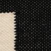 imageCreative CoOp Wool Blend Pillow with Swiss Cross Black and CreamBlack and Cream