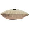 imageCreative CoOp Wool Blend Pillow with Swiss Cross Black and CreamCream and Black