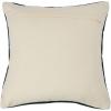 imageCreative CoOp Wool Blend Pillow with Swiss Cross Black and CreamGreen and Cream