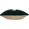 imageCreative CoOp Wool Blend Pillow with Swiss Cross Black and CreamGreen and Cream