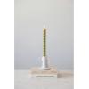 imageCreative CoOp Stoneware Taper HolderWhite
