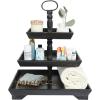imageCreative CoOp Decorative 3 Tier Tray BrownBlack