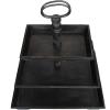 imageCreative CoOp Decorative 3 Tier Tray BrownBlack