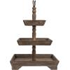 imageCreative CoOp Decorative 3 Tier Tray BrownBrown