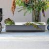 imageCreative CoOp Decorative Metal Handles Grey TrayGray