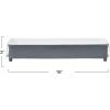 imageCreative CoOp Decorative Metal Handles Grey TrayGray