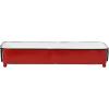 imageCreative CoOp Decorative Metal Handles Grey TrayRed