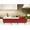 imageCreative CoOp Decorative Metal Handles Grey TrayRed