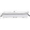 imageCreative CoOp Decorative Metal Handles Grey TrayWhite
